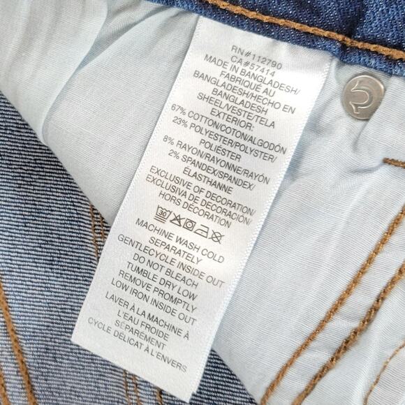 True Religion Mens Jeans Ricky 40x34  Blue Medium Wash Denim Relaxed Straight - Picture 9 of 16